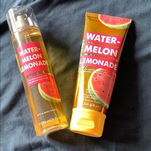 Bath and body works cream and spray